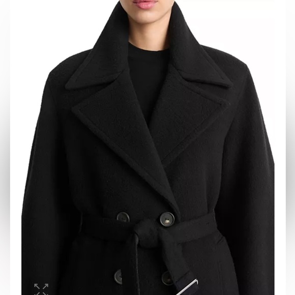 Vince Jackets & Blazers - Vince Women's Lofty Belted Wool-Blend Jacket